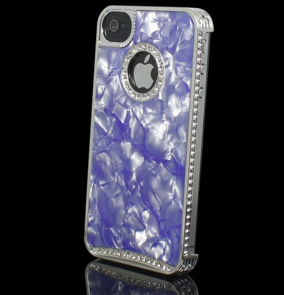 CAPA MADREPÉROLA PARA CELULAR IPHONE  4G 4S