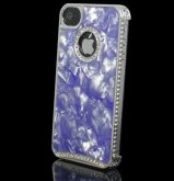 CAPA MADREPÉROLA PARA CELULAR IPHONE  4G 4S