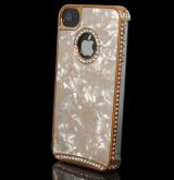 CAPA MADREPEROLA PARA IPHONE 4G 4S
