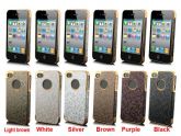 CAPA COMPATÍVEL IPHONE 4G, 4S - COURO SINTETICO